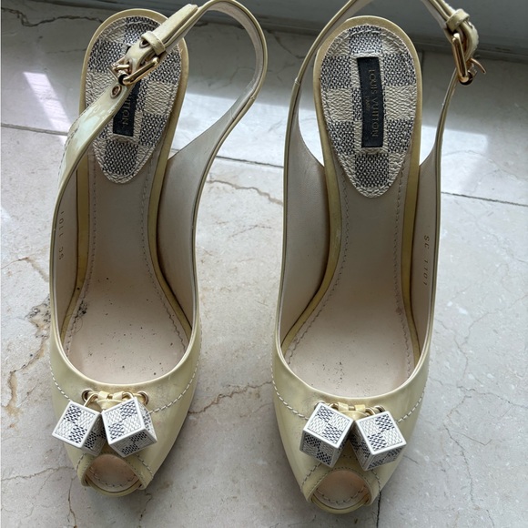 Louis Vuitton sandals with dice in damier size 39 - Picture 1 of 6